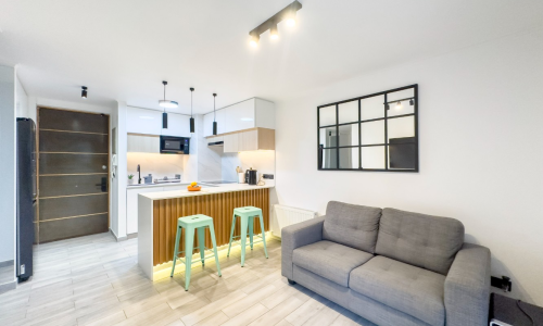 Departamento amoblado ideal para expatriados en arriendo en Las Condes.